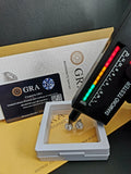 VVS1 Moissanite Luxury Halo Earrings