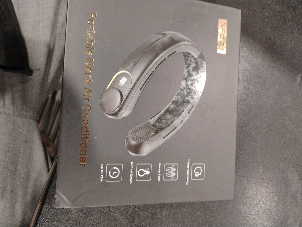 AMACOOL Portable Neck Fan with Ice Cooling Plate