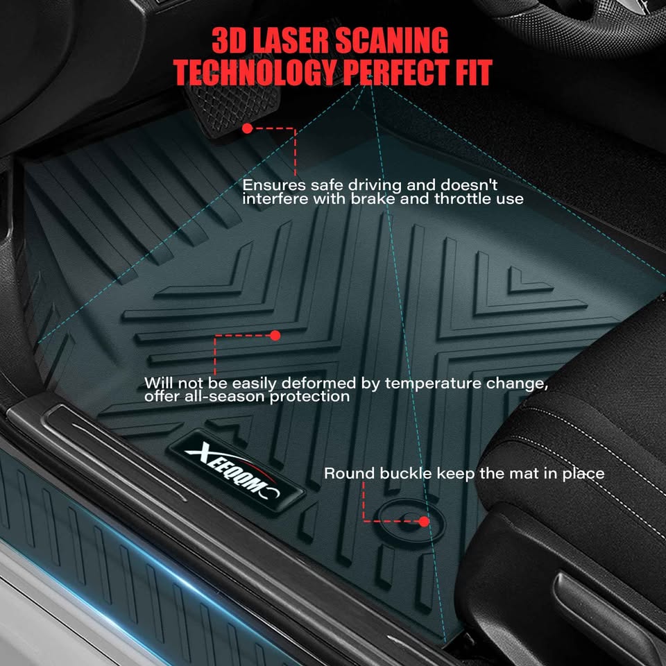 Floor Mats & Trunk Mat for 2024 2025 2026 Lincoln Nautilus All Weather