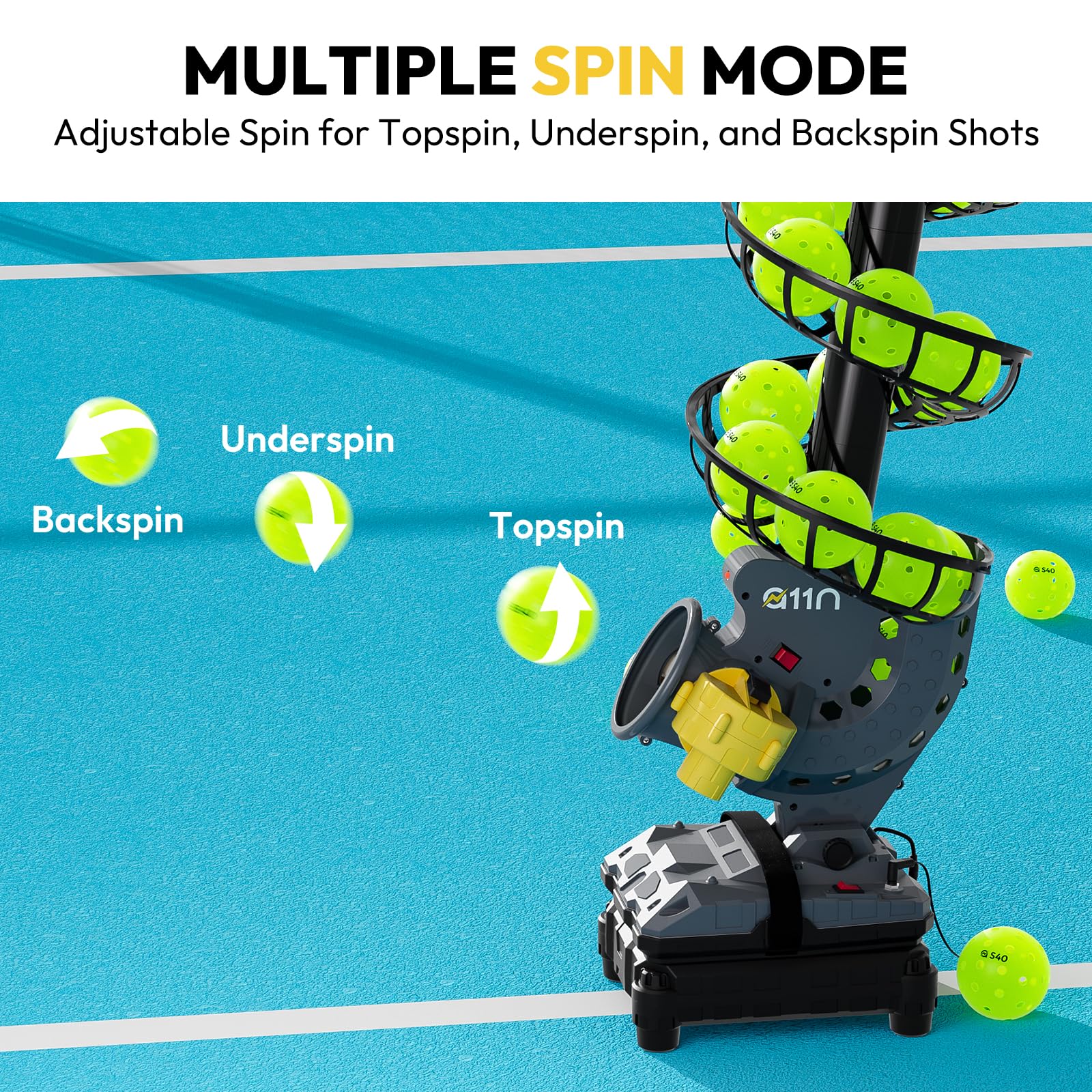 A11N SPORTS Pickleball Automatic Launcher